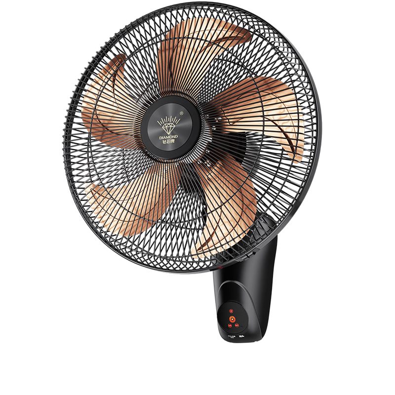 Zuanshipai Wall-Mounted Fan, Wall-Hanging Electric Fan, Home Remote Control Oscillating Wall Fan, Industrial Large Airflow Fan for Dormitory And Restaurant, FB-45K