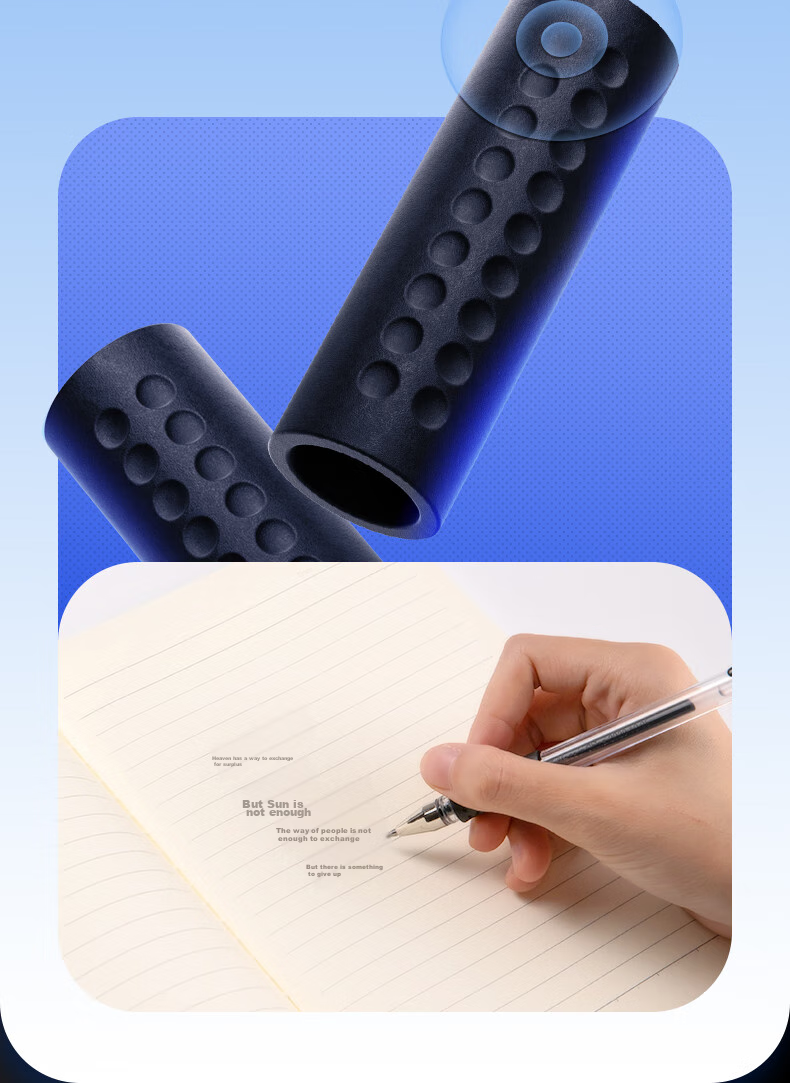COMIX Black Full Needle Tube Pen, Gel Pen, Signing Pen, Water-Based Pen, 0.38mm, Writing Tool, 12 Pcs/box, GP038 8