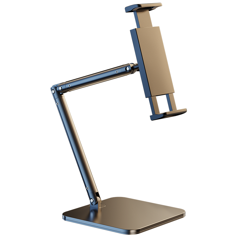 Shuotu Tablet Stand, IPad Stand for Desktop, Phone Live Streaming Lazy Stand, Shooting Stand for Watching Shows And Gaming, Versatile Multi-Functional Stand, Adjustable 360-Degree Height Adjustable Overhead Shooting Stand