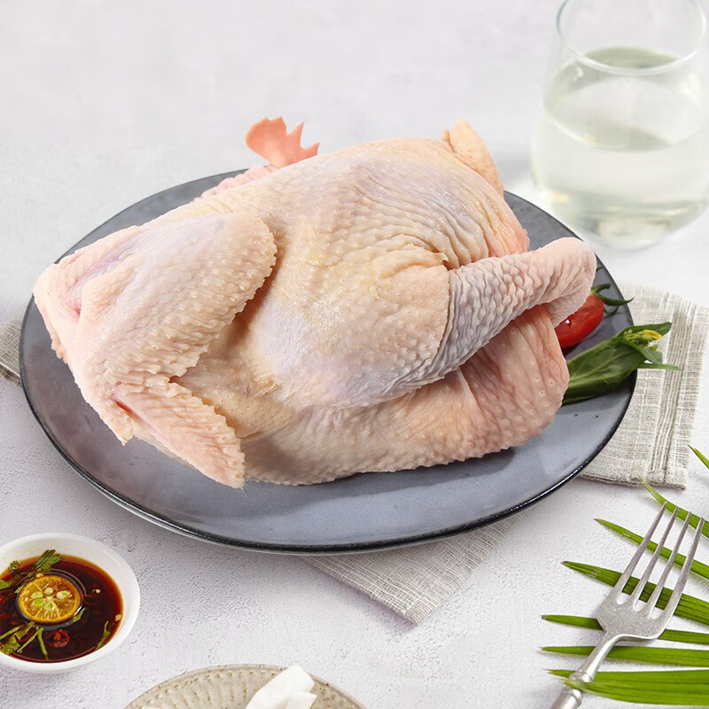 天农清远岭南童子鸡 1.2斤 散养土鸡走地鸡小嫩鸡整鸡 冷冻 烤鸡清蒸