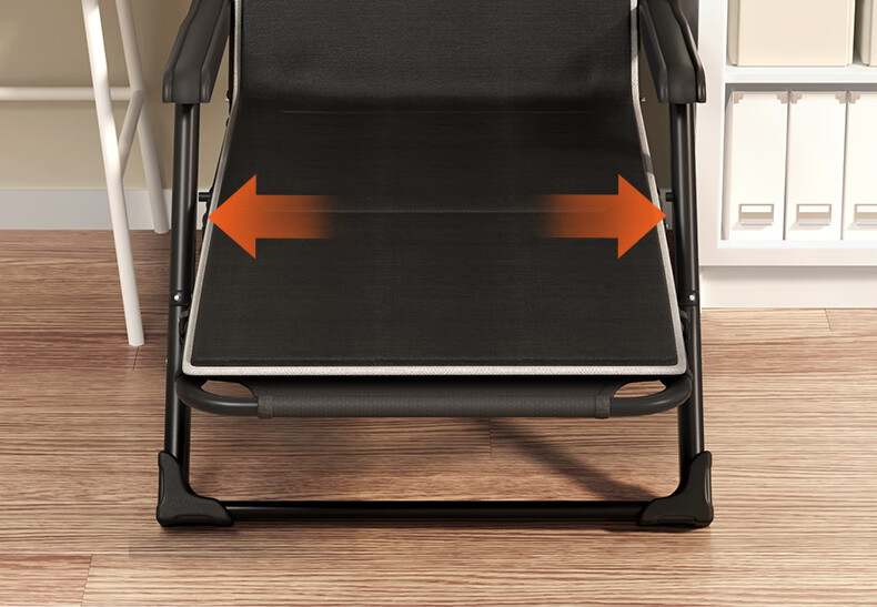 Wenna Folding Chair Bed, Office Nap Bed, Single Bed, Nap Chair, Sleeping Chair, Accompanying Care Bed, Camp Bed, Thickened Cotton Pad 9