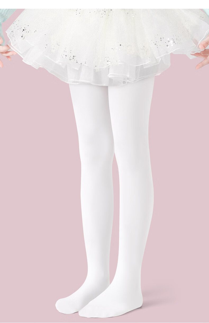 Barbie Children's Tights, Thin Spring And Autumn Style, Girls' Dance Socks, Baby White Stockings, Girls' Leggings, Dancing Base Socks 5