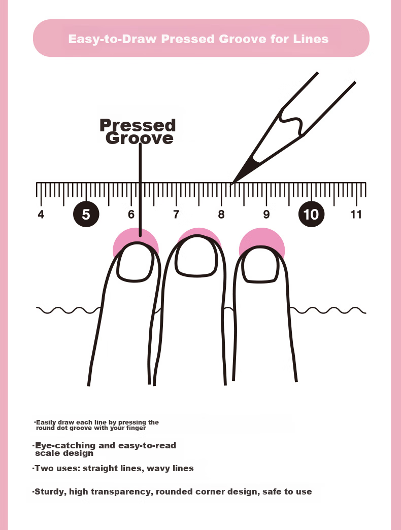 SAKURA Student Triangle Ruler Set of 2 Pieces, Suitable for College Entrance Exams, High School Exams, And Daily Study, Universal Triangle Ruler Set 5