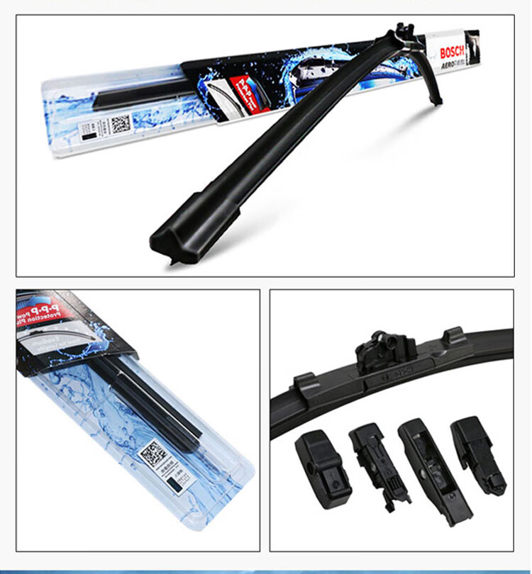 BOSCH Shenyi Six-In Windshield Wiper, 19 Inches Single Pack (Multi-Functional Interface, Consult Customer Service for Vehicle Models) 3