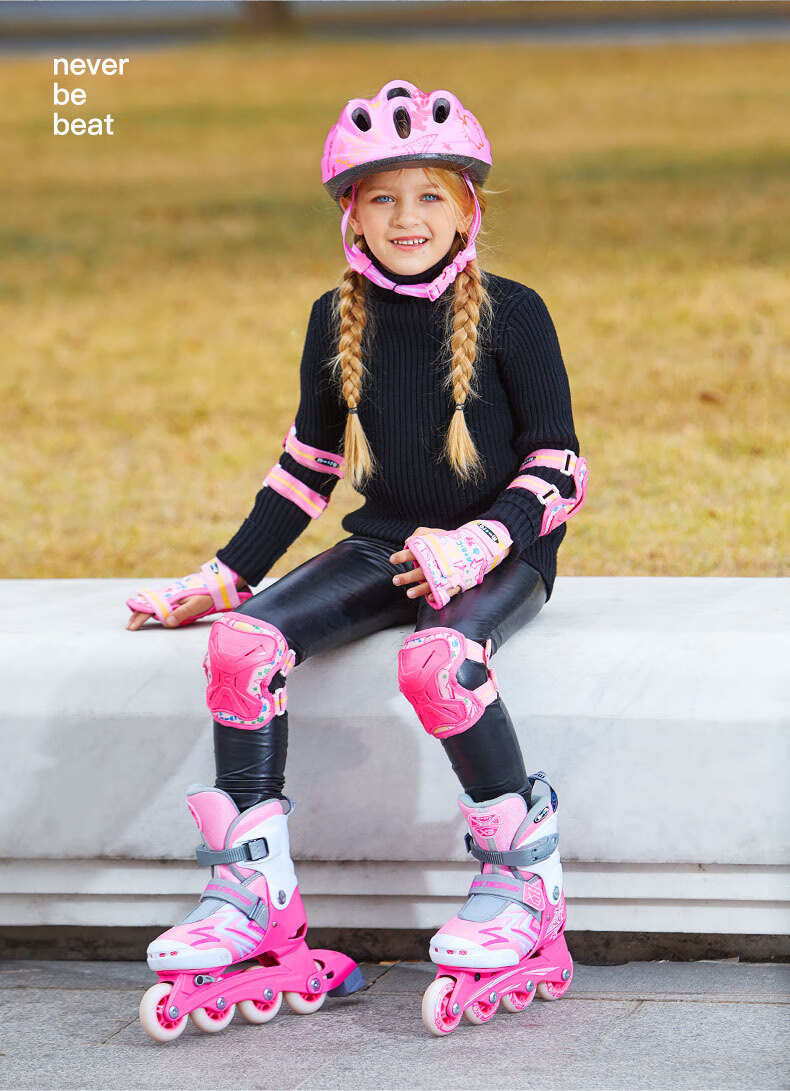 Micro Ice Skates for Children, Boys And Girls, Micro Roller Skates Suitable for Primary And Secondary School Students, X3 Blue Single Shoe Size L 14