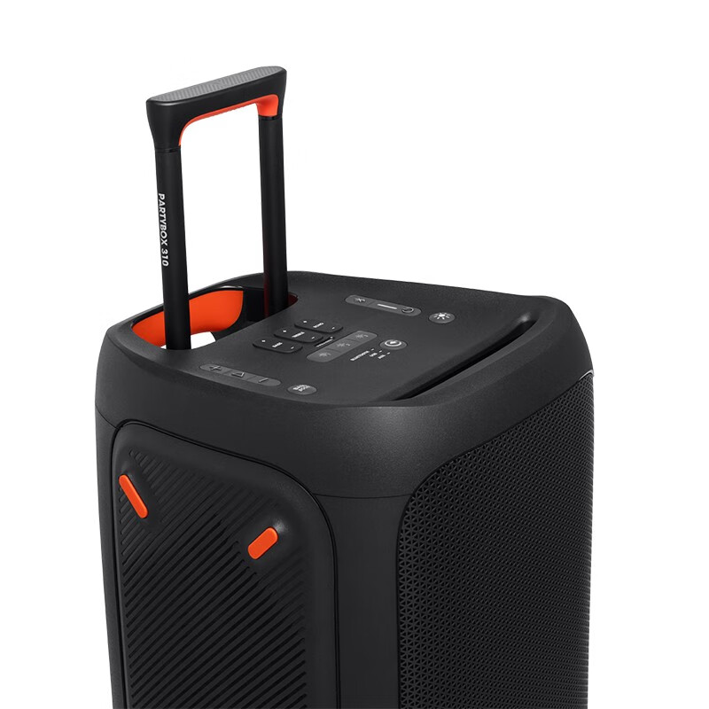JBL PARTYBOX 320 Speaker, Outdoor Bluetooth Subwoofer, Portable Smart Speaker for Computer, Mobile Karaoke, Square Dancing, And Conference Amplificatio
