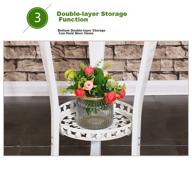 Anerya European Iron Balcony Flower Rack with Multiple Layers, Indoor And Outdoor Planters for Pothos And Spider Plants, Thickened Flower Stand 18