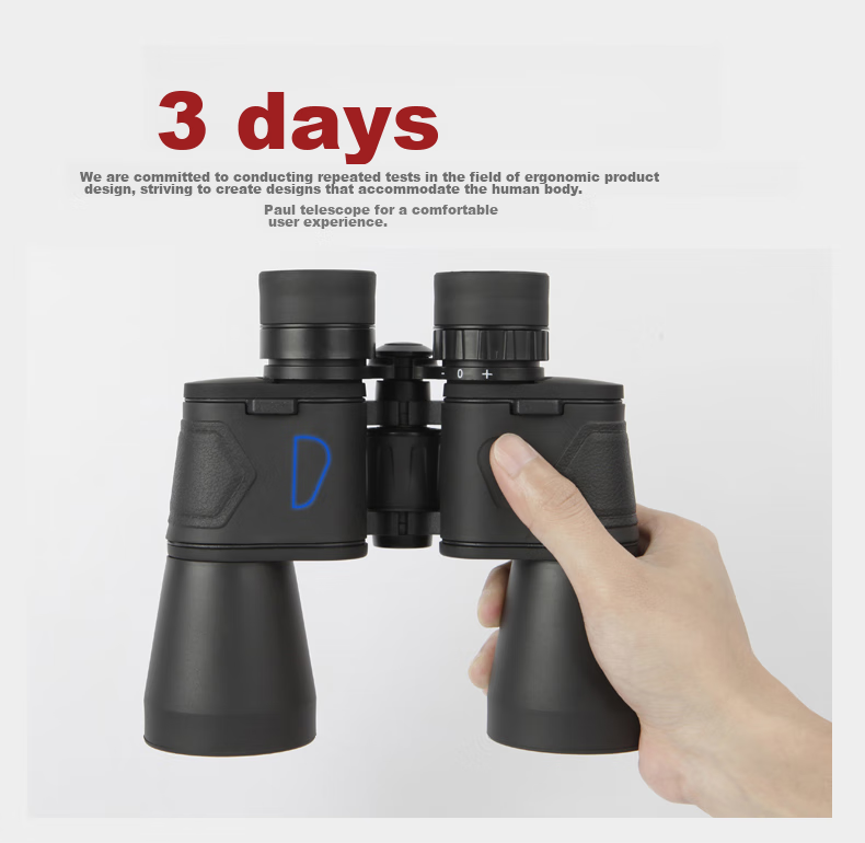 BOSMA Telescope, Paul II Generation 10x50 High Magnification High Definition Night Vision Concert Binoculars 10