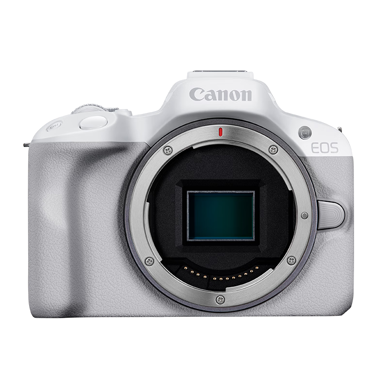 Canon R50 Mirrorless Camera, Travel Photography Dedicated Camera, 4K Video Vlog Shooting, Entry-Level APS-C Mirrorless Camera, Canon R50 White Body