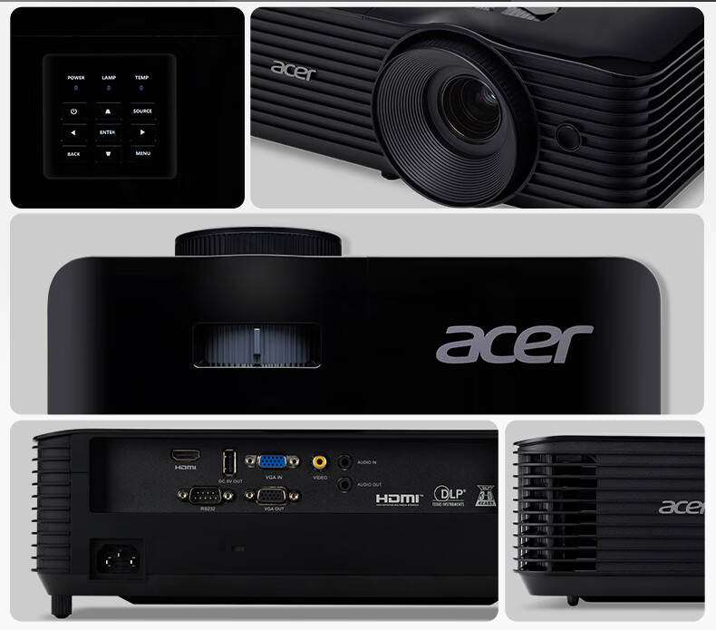 Acer D656F Projector 1080P 4000 Lumens 0.65" DMD Daylight Projection High Contrast Office Meeting Teaching Training 13
