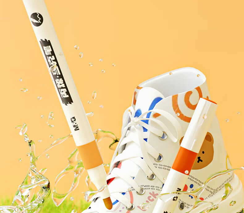 M&G Stationery, 36-Color Acrylic Markers, Children's And Student Watercolor Pens, Drawing Brushes, Waterproof Hand-Drawing, Guka Graffiti, Birthday And Graduation Gift, APMT3309 19