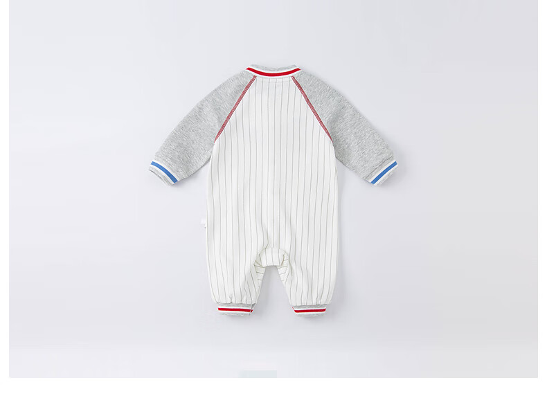 DAVE & BELLA Children's Clothing Spring And Autumn Newborn Onesie for Baby Boys, Trendy Romper for Infants 11