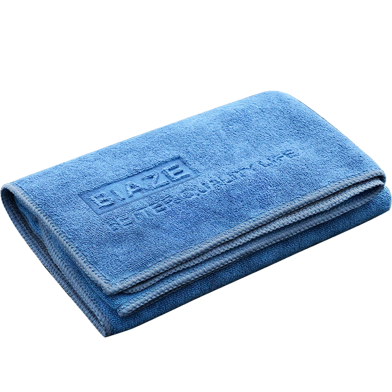 BIAZE Car Wash Towel, Specialized for Cleaning Car Interior, Lint-Free, Absorbent Microfiber Fleece, Streak-Free Cleaning Cloth