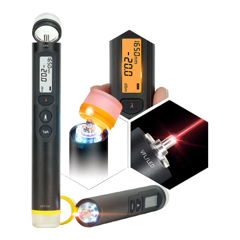 TFN V10C Fiber Optic Red Light Pen Optical Power Meter Red Light Integrated Rechargeable Power: 10mW Type C [#5]