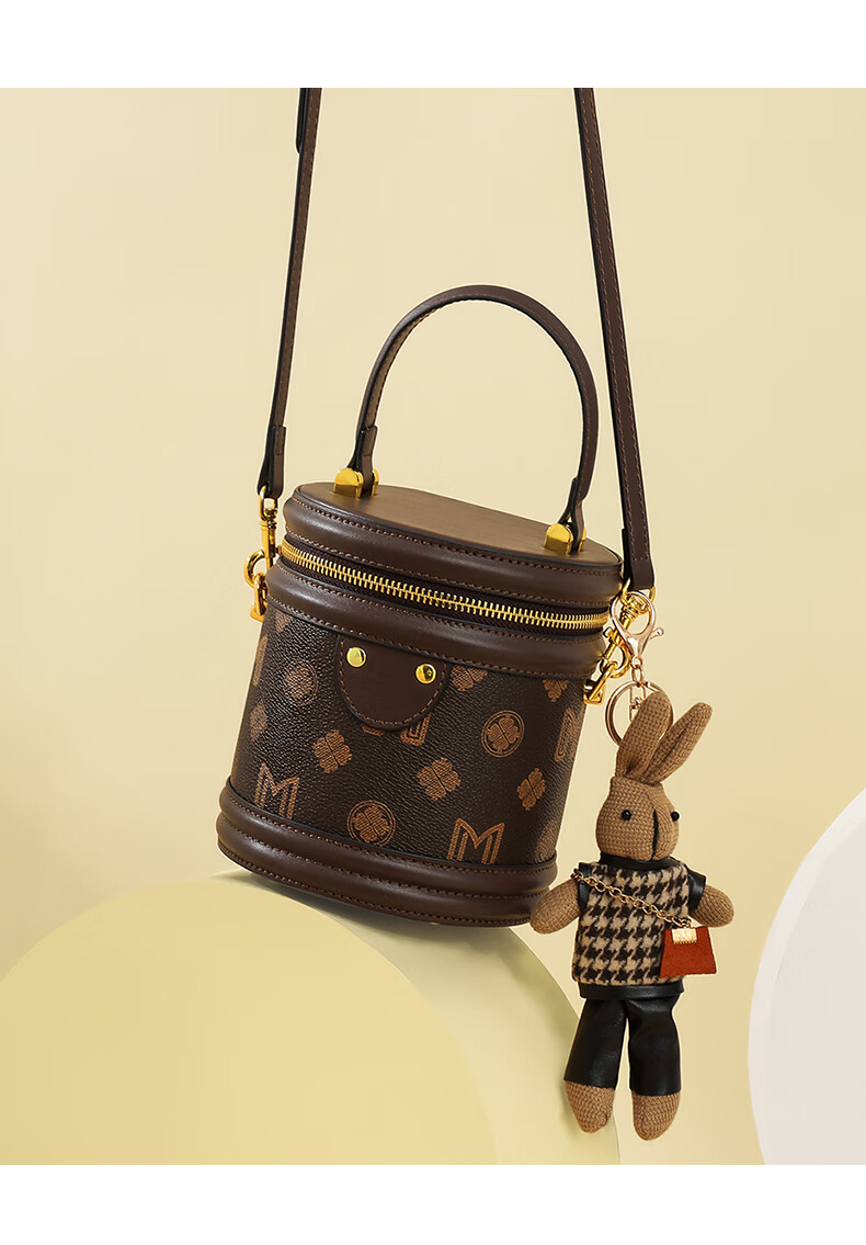Aiqinghai Handbag, Women's Bag, Bucket Bag, Cylinder Bag, Crossbody Bag, Brand Shoulder Bag, Birthday And Mother's Day Gift, Practical Present for Mom 3