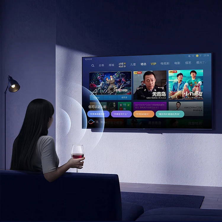 Millet TV EA75 75-inch metal full-screen far-field voice calibration 4K ultra-high-definition smart educational TV L75M7-EA trade-in Millet TV EA75 75-inch metal full-screen far-field voice calibration 4K ultra-high-definition smart educational TV L75M7-EA trade-in