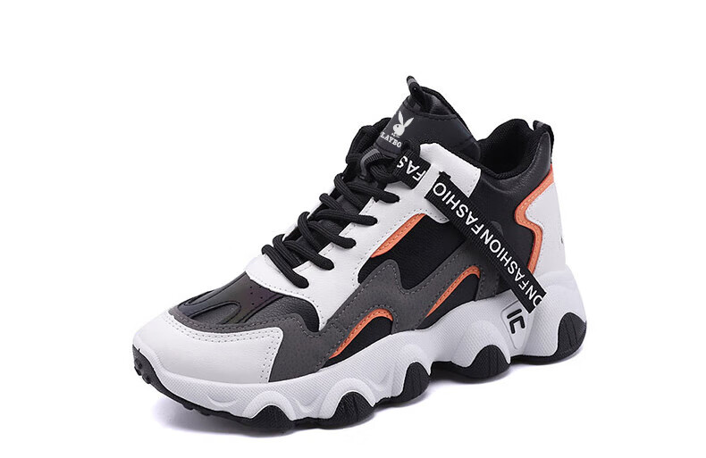 PLAYBOY Women's Shoes, Winter Fleece-Lined Dad Shoes, Warm Women's Footwear, Cold-Resistant Cotton Shoes, Women's Sneakers, 1501 Beige, Size 40 13