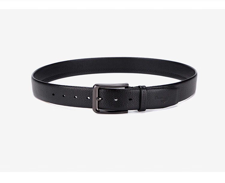 CROCODILE Men's Belt, Top-Grain Leather, Youth Fashion Soft Pin Buckle Belt, Casual Waistband 11468, Gift for Boyfriend 8