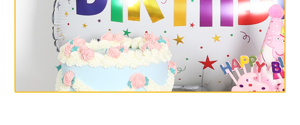 Abaoli Glowing Table Floating Adult and Children First Birthday Decoration Scene Boy Girl Party Background Balloon Banner 11