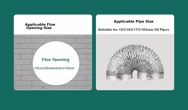 HSPA Flue Check Valve, Kitchen Range Hood Non-Return Valve, Public Flue Smoke Prevention Check Valve, Upgraded And Thickened 2013 12