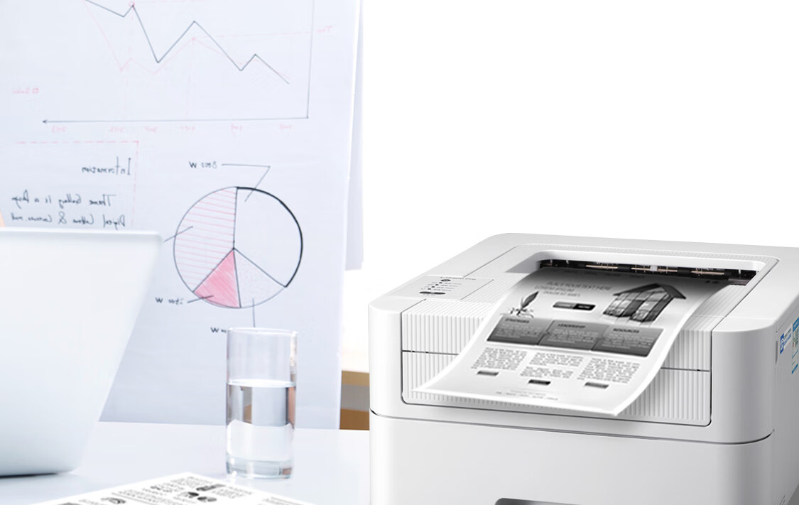 Lenovo M7615DNA Black And White Laser Multifunction Printer All-In Automatic Duplex Printing for Office And Home Use with Wired Network Connection (Print, Copy, Scan) 3