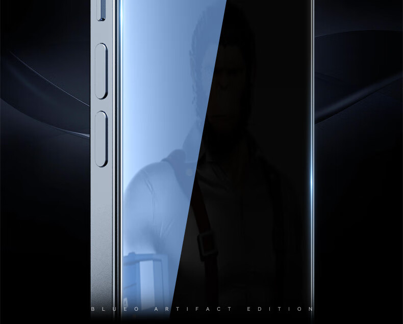 BLUEO Privacy Screen Protector for Apple IPhone 15 Pro Max, Anti-Peeping Tempered Glass Film, Easy Installation in Dust-Free Chamber, Anti-Spy, Anti-Fingerprint Protective Film 9