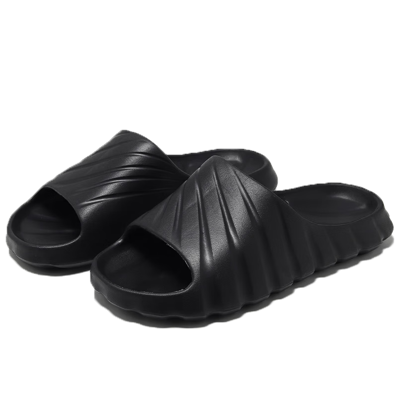 Huameijianbu Solid Color Instagram-Style Slippers, Bathroom Indoor And Outdoor Simple Fashionable Comfortable Soft-Soled HM82067