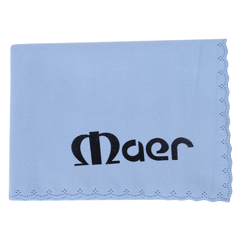 Maneryuepu Guitar Cleaning Cloth, Piano Cleaning Cloth, Violin Ukulele Beige Fiber Double-Sided Velvet Care Cloth, Musical Instrument Accessories