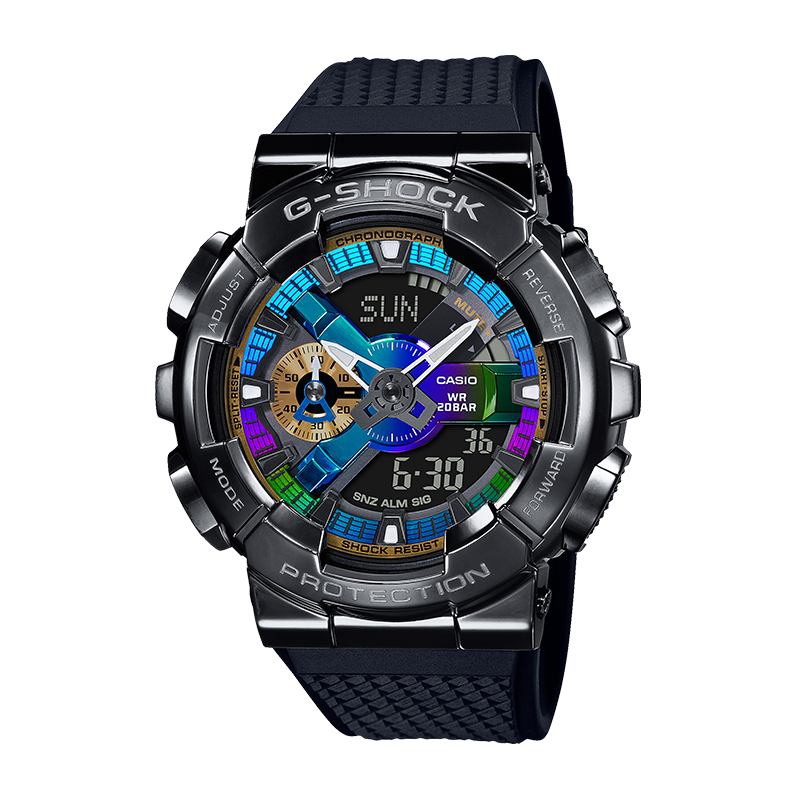 Casio Men's G-SHOCK Metal Watch, Sports Digital Watch for Students, Japanese And Korean Style, Gift for Boyfriend, GM-110B