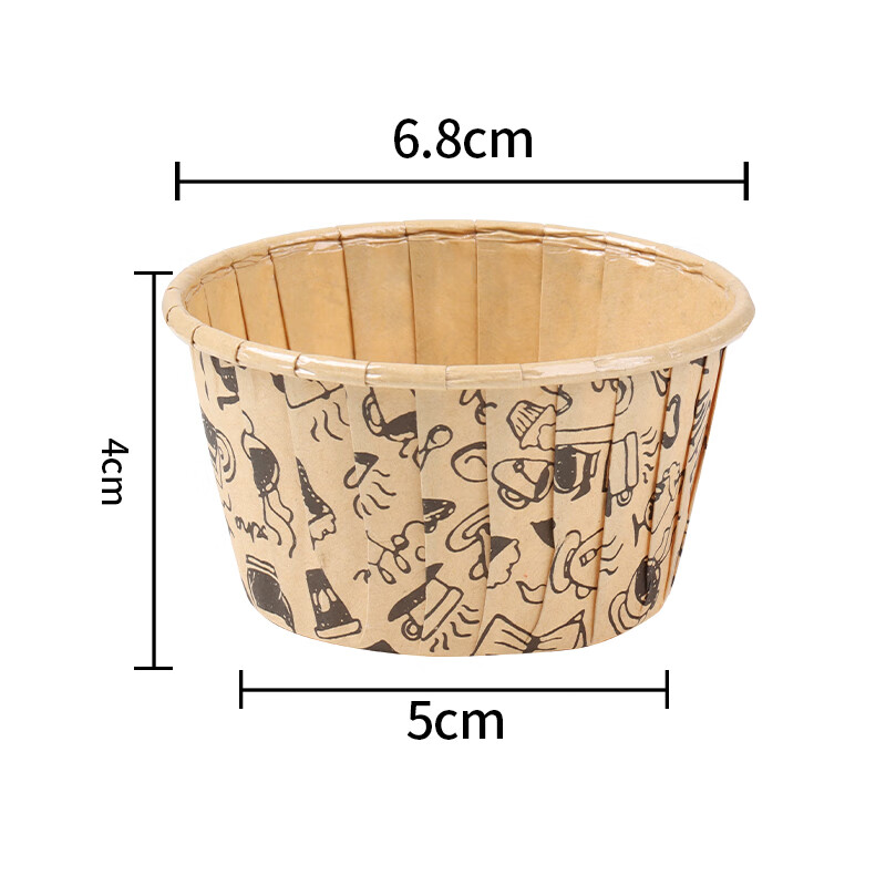 BJ Cake Molds, Muffin Cups, Paper Cupcakes, Baking Tools, Non-Stick Oven-Specific Cupcake Liners, 100 Pieces