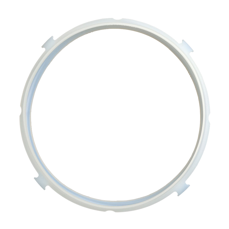 Jingwanhui Suitable for Midea Electric Pressure Cooker Sealing Ring, New 4-Clasp Design, 4-Liter High-Pressure Cooker Lid Silicone Ring Accessory Gasket W845