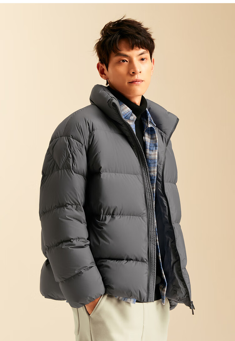 Semir Lightweight down Jacket | Men's Winter Triple-Protection Coat, 90% Down, Thick Stand-Collar Puffer Jacket 109724113102 25