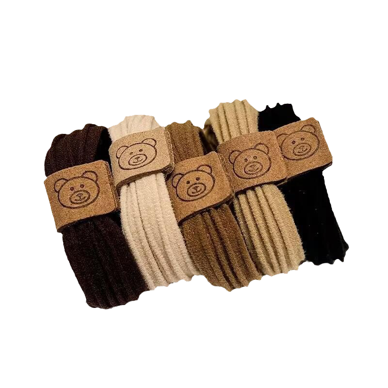 Chense Hair Ties [15 Pieces], Seamless Elastic Bands, High-Elasticity Rubber Bands for Ponytails And Buns