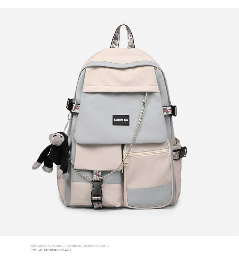 Viney Backpack for Men And Women, Large Capacity Lightweight School Bag for Middle School High School College Students, Travel Bag Trendy Business Laptop Bag High Aesthetic Value 4-6 Grade Elementary School Students Lightweight Travel Bag Simple Casual Outdoor Hiking 11