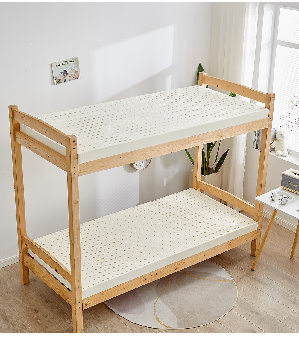 AiDeFuLATEX Latex Mattress, Imported from Thailand, Natural Latex Tatami, Single Bed for Dormitory Or Rental Apartment, 0.9*1.9 Meters, Medium to Firm 13
