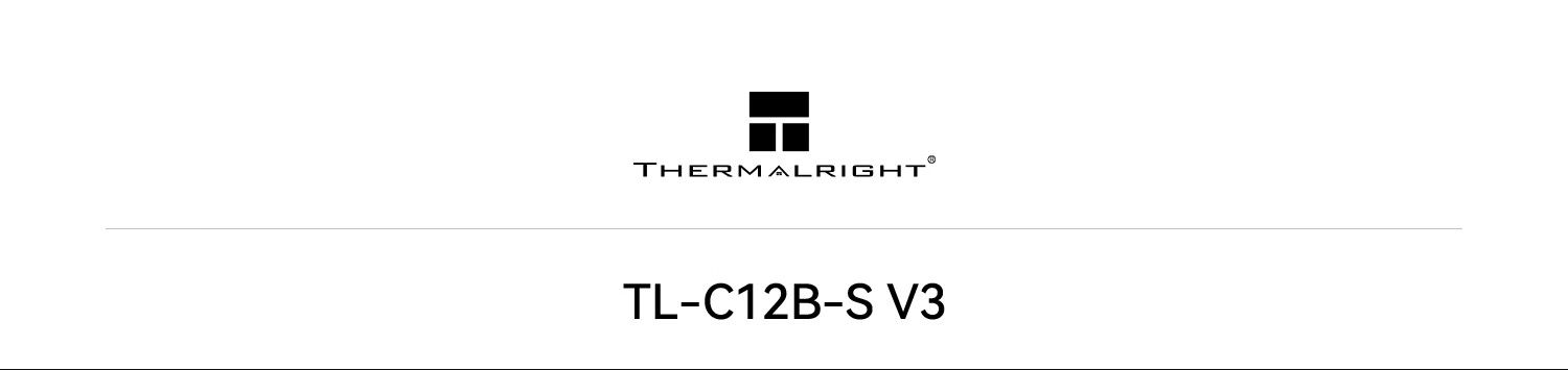 Thermalright TL-C12B V3 Black ARGB 12cm Case Fan, Infinite Mirror Light Fan, RGB Fan, 4-PIN PWM Speed-Adjustable Fa 1