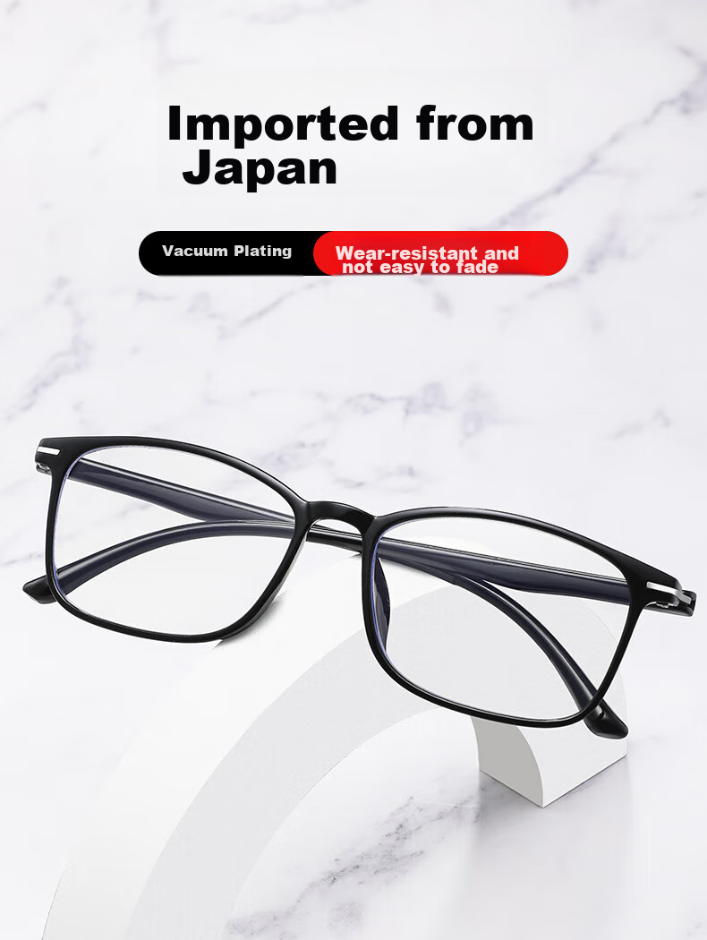 LESCA LUNETIER High-End Reading Glasses for Men, Anti-Blue Light Radiation, Premium Brand, High-Definition Presbyopic Glasses for Elderly Women, Back to School 1