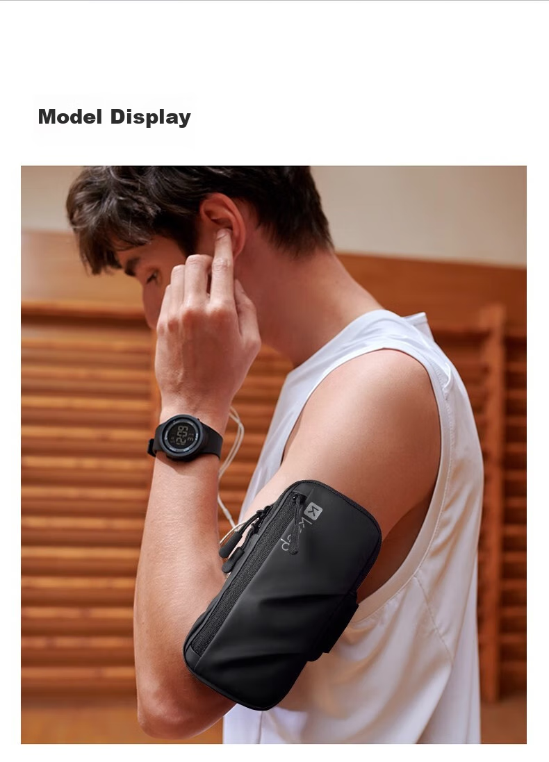 Keep Running Armband Phone Holder for Men And Women, Sports Arm Sleeve, Fitness Cycling Equipment, Water-Resistant Large Capacity Universal Arm Pouch 9