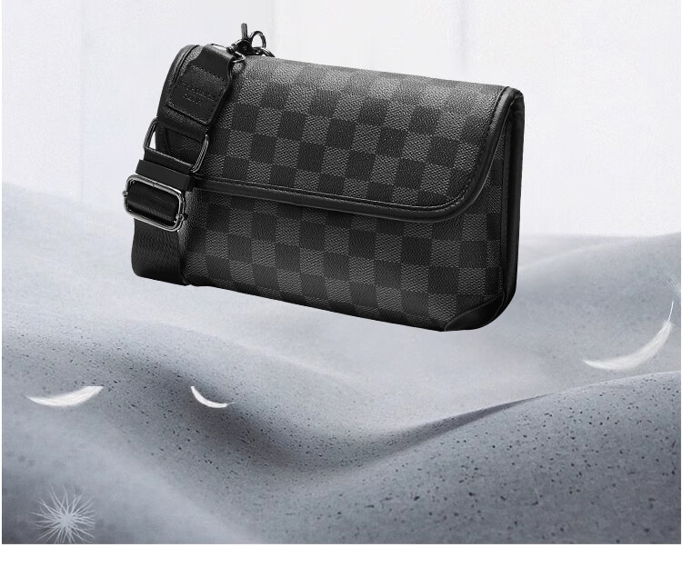 Mark Fairwhale Luxury High-End Crossbody Shoulder Bag Men's Commuter Backpack Chest Bag Portable Small Phone Bag Small Shoulder Bag 7