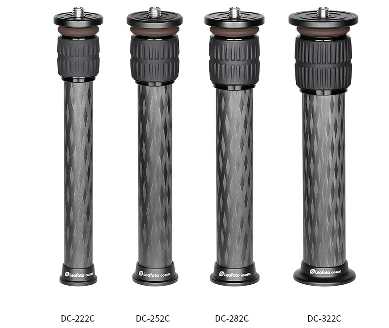 Leofoto Center Column, Carbon Fiber Center Column 2-Section Tripod with High Center Column Tube, DC-222C 7