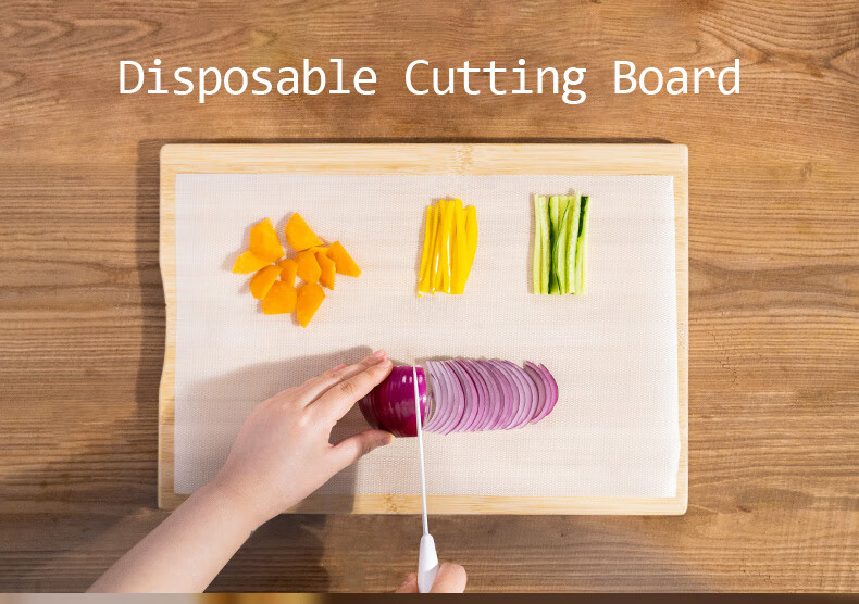 LOCK&LOCK Disposable Cutting Board, PE Chopping Block, Plastic Placemat, Fruit Cutting Board, Vegetable Cutting Board, Portable Outdoor Board, Baby Food Board 1