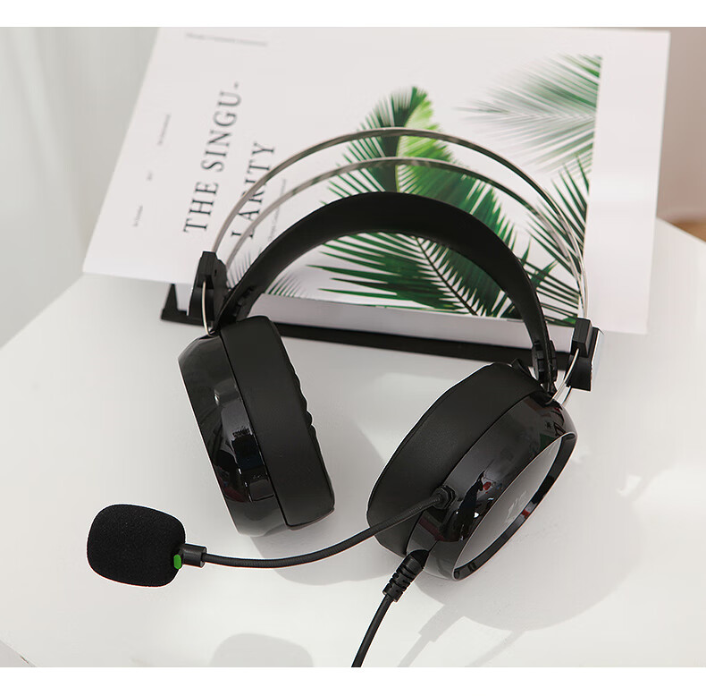 SaLaR E66 Headphones for English Listening And Speaking Tests, Online Classes, High School Entrance Exams, Human-Computer Dialogue Practice with Microphone for Laptop And Desktop Computers, USB Noise-Cancelling Headset 2