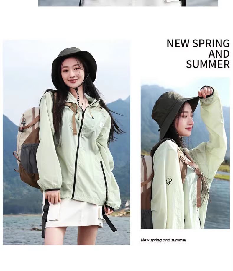 CAMEL [Wang Junkai Edition] Muguang Sunscreen Jacket UPF50+ Breathable Cooling UV Protection Outdoor Fishing Coat 15