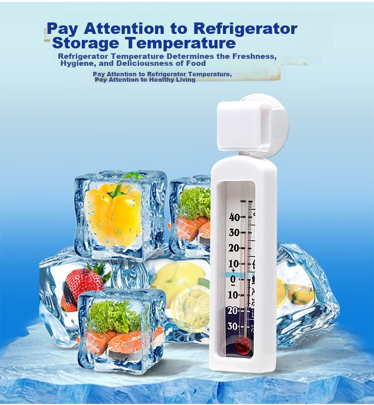 CHIGO Household Refrigerator Thermometer, Supermarket Freezer, Pharmacy Freezer, Refrigerated Storage Cabinet, Cooler Box Temperature Gauge ZG-8011 2