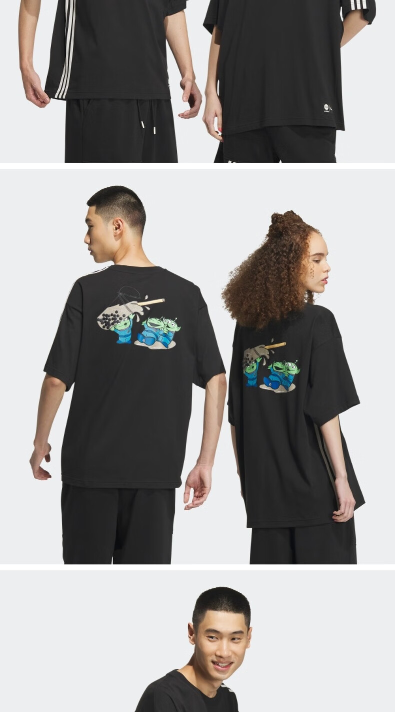 Adidas Neo Unisex Casual Series U TOYSTORY TEE Short T-Shirt IP9363 A/2XL Size 2