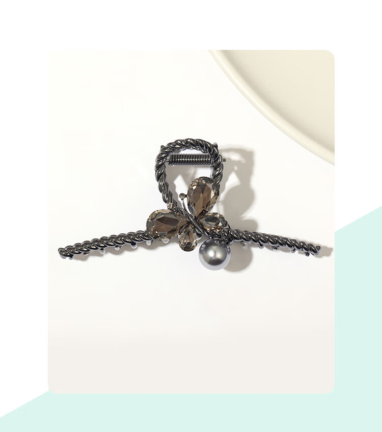CHIMERA Elegant Back-Of Hair Claw Clip, Korean Style Large Hair Claw, Hair Accessory, Women's Hair Ornament, Mid-Autumn Festival Gift 30