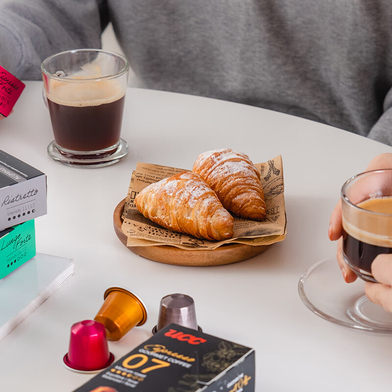 悠诗诗（UCC）咖啡品鉴师系列胶囊咖啡09号 浓缩馥特适配Nespresso机型  10粒装