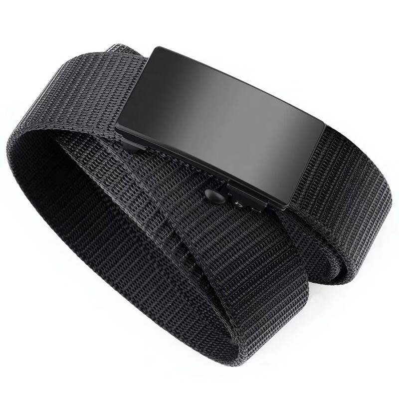 Ремень JEVI Canvas Outdoor Automatic Buckle Belt, мужской, быстросохнущий, джинсовый, без отверстий, подарок на день рождения