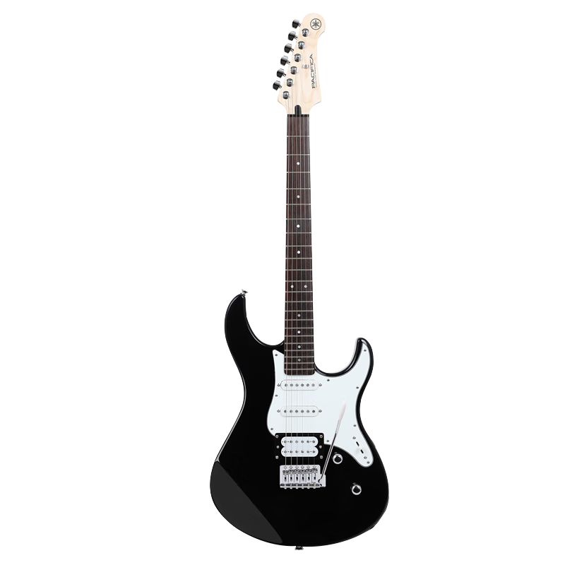 YAMAHA PAC Series Indonesian Imported Single-Tremolo ST-Type Single-Coil PAC112VBL Black Electric Guitar, Cutaway