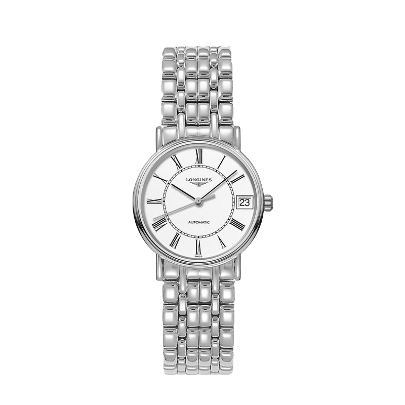 LONGINES Swiss Watch Fashion Series Women's Steel Strap Mechanical Watch Mother's Day Gift L43224116